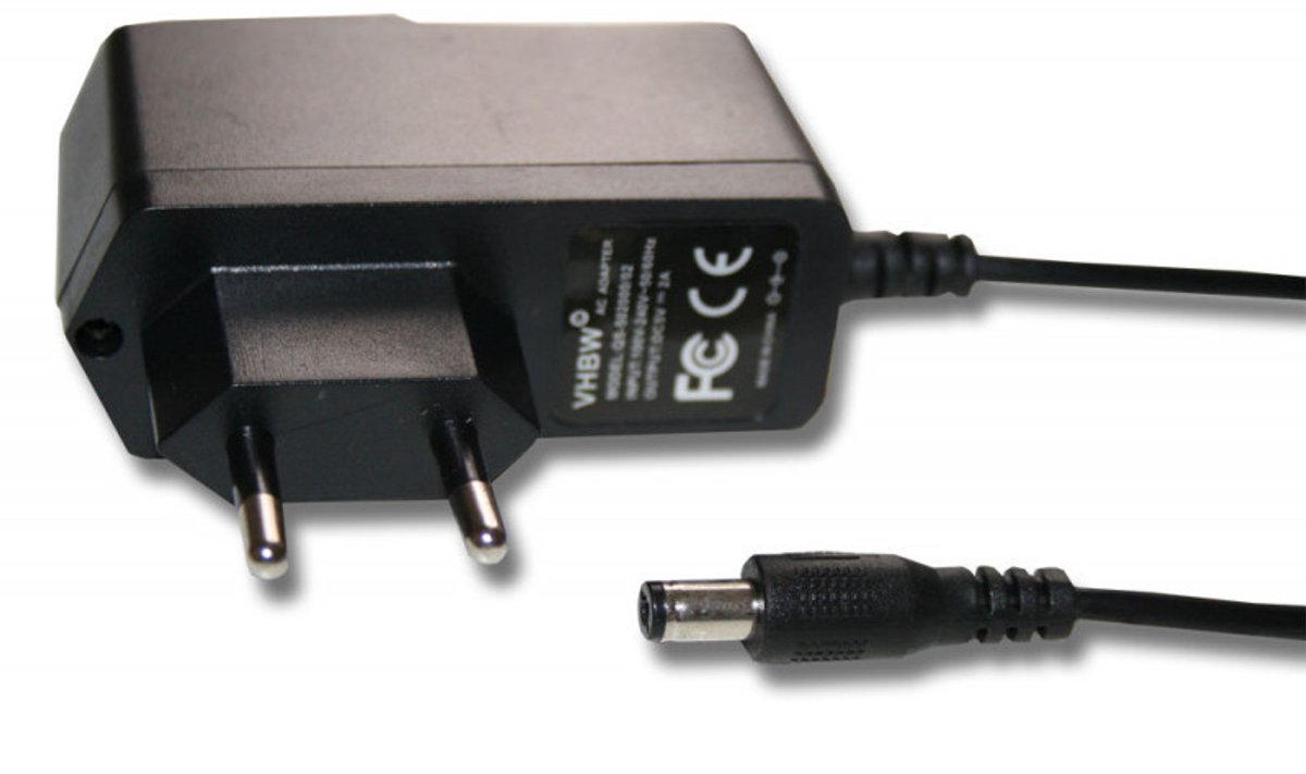 Voedingsadapter 5V / 2A / 10W - 5,5mm x 2,1mm voor o.a. D-Link routers en Yealink telefoons