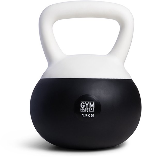 Gym Masters - Zachte kettlebell 12 kg - zacht - Premium - kettle - kettlebell - weights - kettlebell set - gewichten 12kg - kettlebells set - fitness gewichten kettlebell