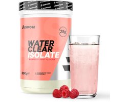 Empose Nutrition Clear Whey Isolate - Framboos - Eitwit poeder - Proteïne Ranja - Suiker- en Vetvrij - 600 g