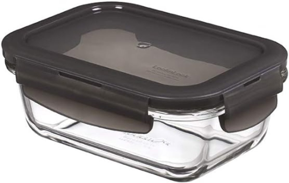 Famanu – Glazen vershouddoos met klikdeksel – duurzame foodcontainer (glas)