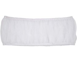 Handig opvangnet Vogels - Zaadopvanger - Voer Opvanger - Nylon - Bescherming tegen voer, stof en bodembedekking - Parkiet - Valkparkiet - Papegaai - Netbescherming - Hoes - Zaad opvanger - Maat L - Wit