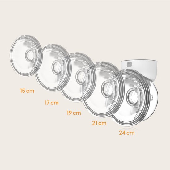 Lionelo Fidi Free Simple - Borstkolf - Elektrische moedermelkpomp - 180 ml - draagbare 2-fasen-borstkolf - handsfree - tweefasen van LIONELO — afbeelding 4