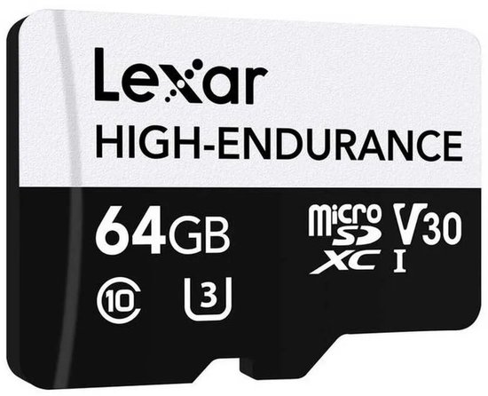 Lexar High-Endurance 64 GB MicroSDXC UHS-I Klasse 10 — afbeelding 2