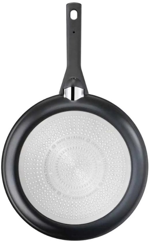 GuSSi Gietijzeren pan, 28 cm, gepolijst, ongecoat, gietijzeren pan voor gasgrill, inductie en oven, gietijzeren pan met hoge rand, braadpan van gietijzer met afneembare handgreep