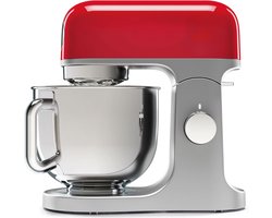 Quvo® Mixer met Mengkom - Keukenmachine - Kneedmachine - Rood - 39cm x 24cm x 36cm