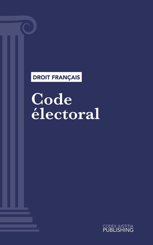 Code électoral - cover