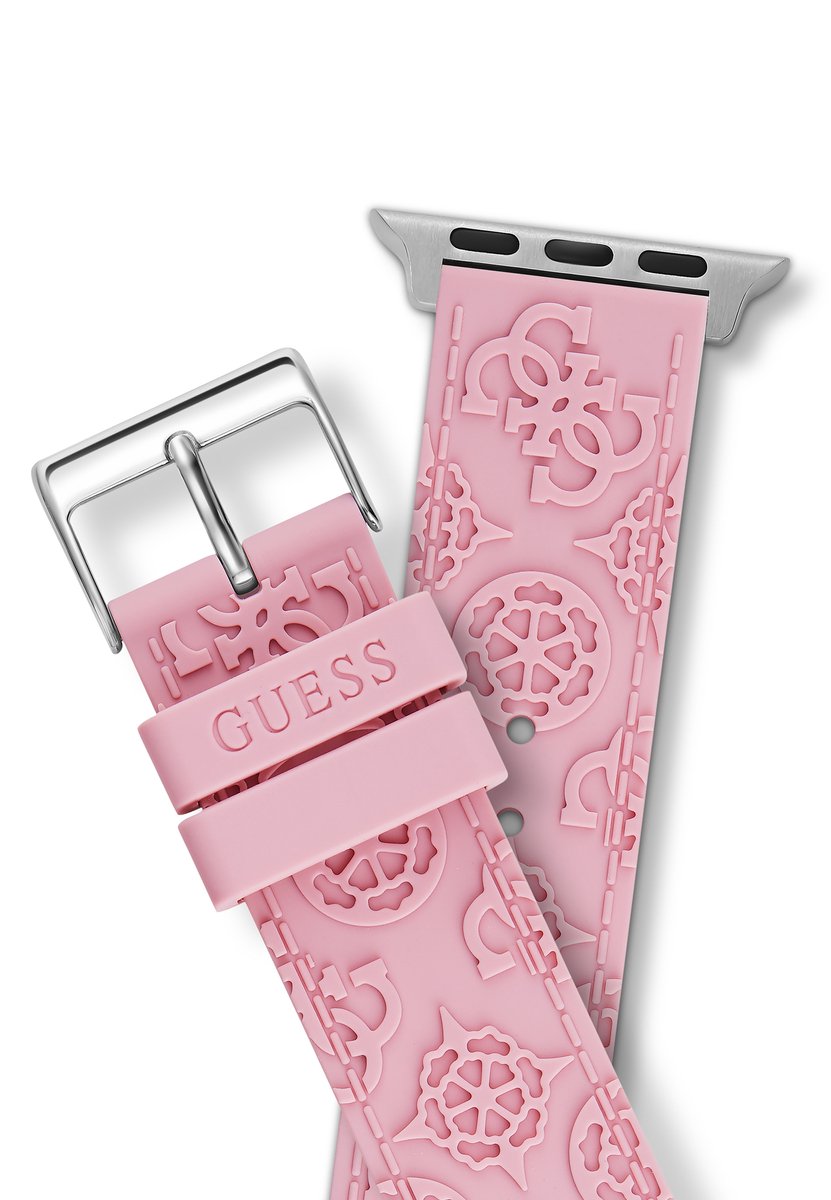 Guess Raad Appel® (38 Mm-40 Mm) Band Horloge Roze Geval 100%: Na | Armband 100%: Siliconen NA CS2003S1, CS2003S3
