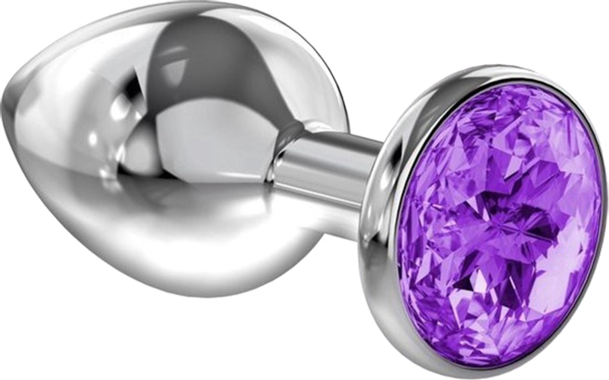 Diamant Buttplug - 7 CM bij 3 CM - Anaal Plug - RVS