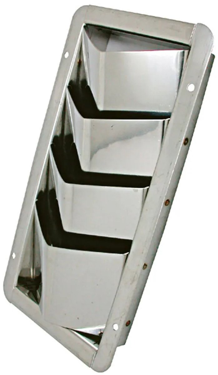 Tmc Roestvrij Staal Rechthoekig Ventilatierooster 3333205 Transparant