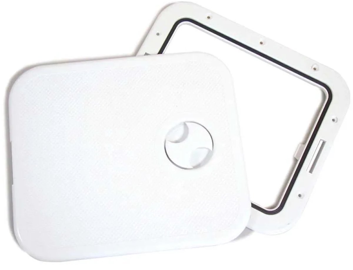 Nuova Rade Afneembare Industriële Toegangsklep Wit 316 x 366 mm