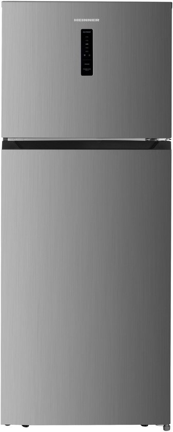 Heinner HF-HM415NFINVSD Koelvriezer 415L Full No Frost Inverter Elektronische bediening Zilver
