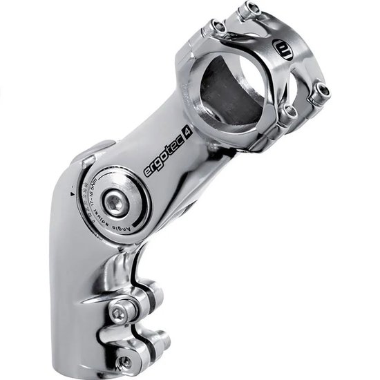 Ergotec Stuurpen Voorbouw Verstelbaar Octopus 2 28,6/110/31,8mm Zilver van Ergotec — afbeelding 3