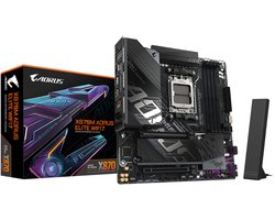 GIGABYTE X870M AORUS ELITE WIFI7 AMD X870 Socket AM5 micro ATX