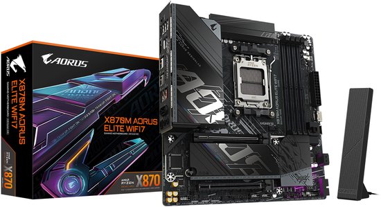 Gigabyte X870M ELITE WIFI7 X870 Socket AM5 micro ATX
