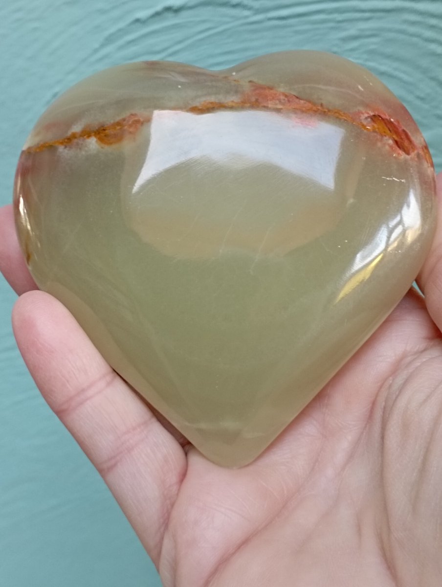 Aragoniet hart 8cm