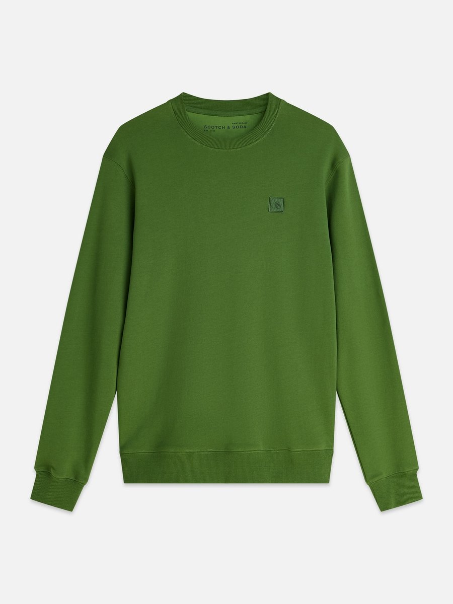 Scotch & Soda Seasonal Core Logo Badge Regularfit Sweatshirt