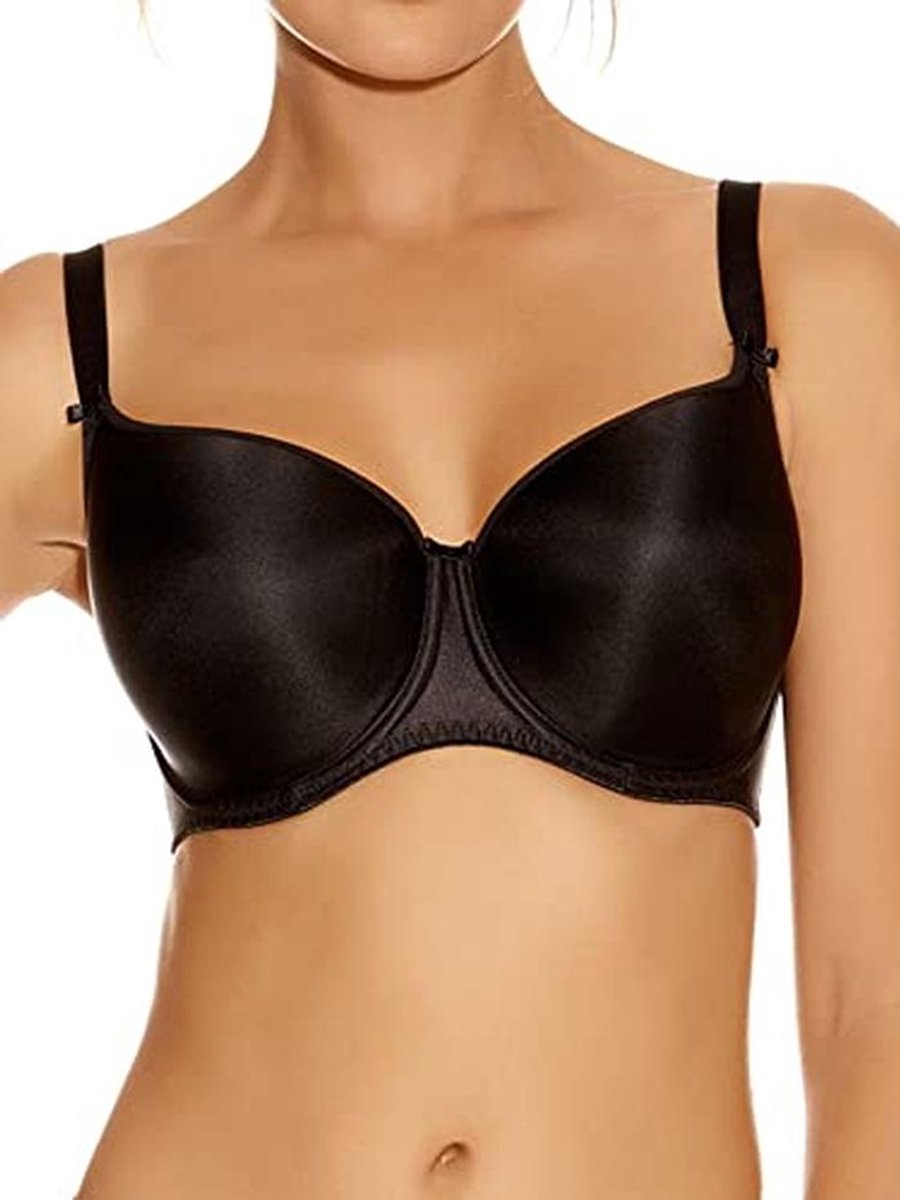 Smoothing Voorgevormde T-shirtbeha Dames - Zwart, Maat 32 E