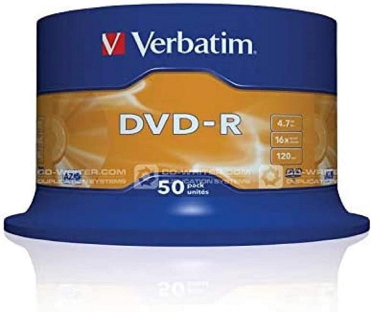 DVD-R 4.7 GB Schijf (50 Stuks)