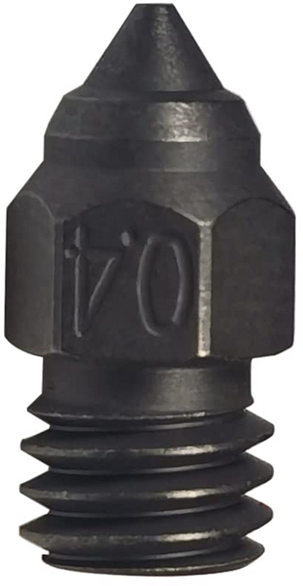 3D-printer MK-mondstuk 0,4 mm voor hoge temperatuur gehard staal