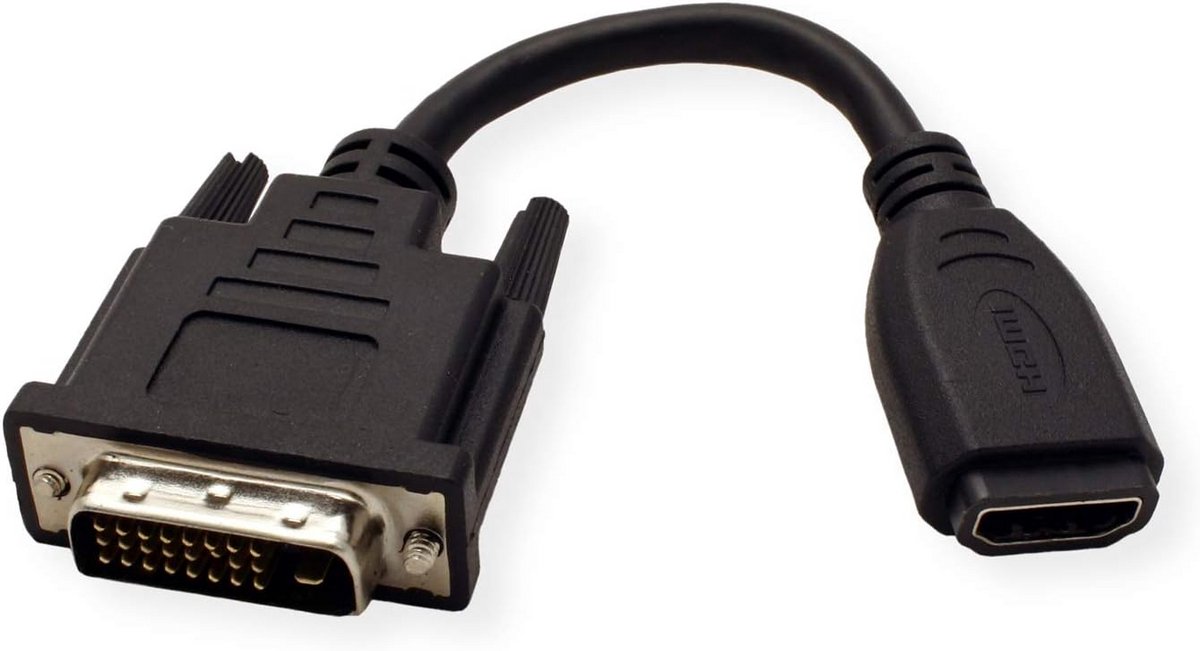 HDMI naar DVI Adapterkabel voor Aansluiting van HDMI op DVI