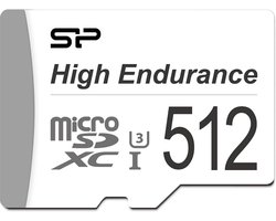 512GB UHS-I microSDXC geheugenkaart met hoge duurzaamheid – ideaal voor beveiligingscamera’s en dashcamera’s