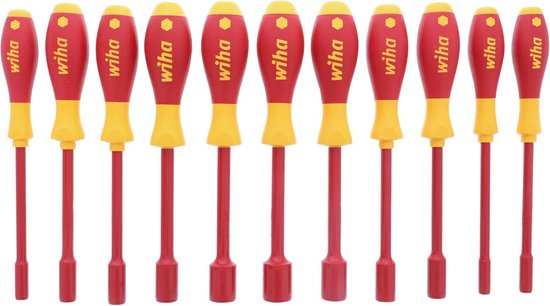 11-delige 1000-Volt geïsoleerde moer inch driver set | bol
