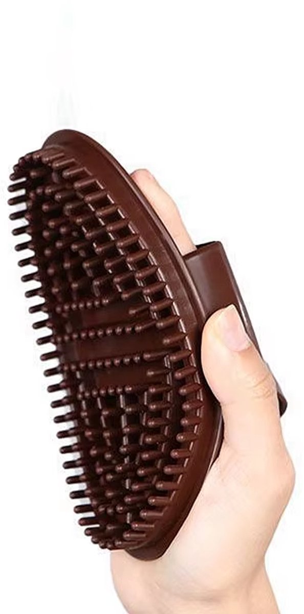 Set van 2 Houten Massageborstels – Body Brush voor Lichaamsmassage, Lymfedrainage, Cellulite & Huidverzorging Thuis of Schoonheidssalon