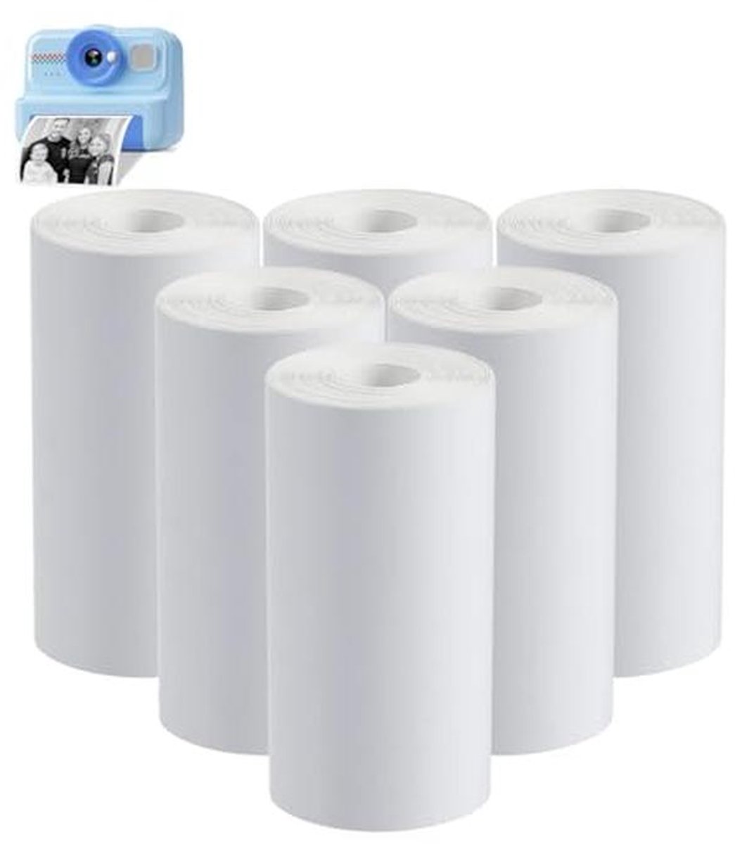 Kindercamera Instant Prints met Fotopapier - 6 Stuks