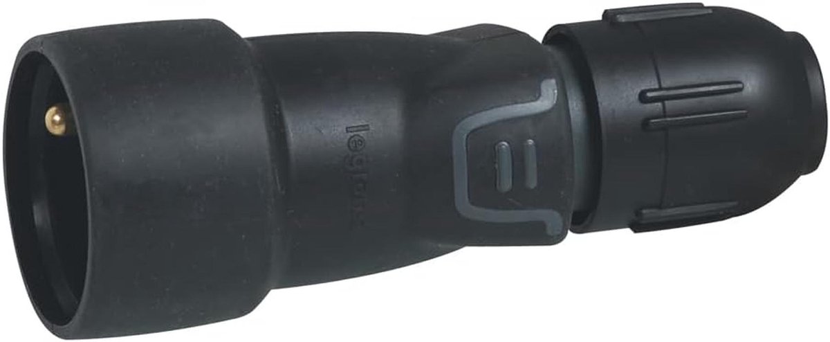 Prolongateur 2P+T - 16 A, zwart