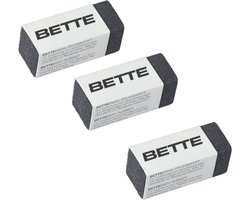 3x Bette Emaille onderhoudsgum universeel schuurblokje (gum) klein