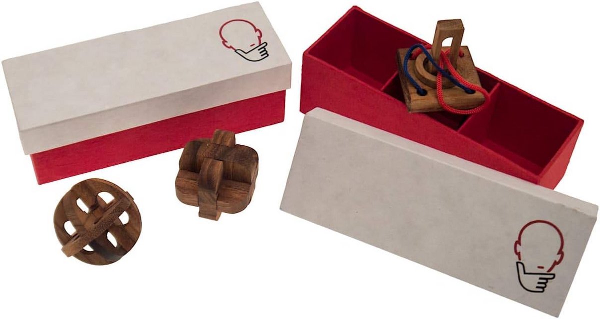 Creatieve Denk- en Puzzelspellen in Decoratieve Geschenkdoos