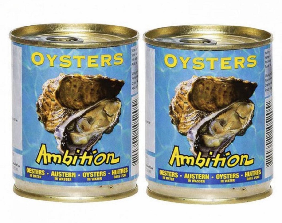 Ambition Oesters in Blik 225 g – 2 Stuks – Luxe Zeevruchten