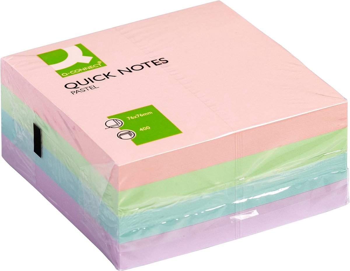 Pastel Quick Note Cube 76 x 76 mm