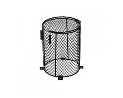 HabiStat Verwarmer beschermer rond 12x16cm | metalen veiligheidskooi voor warmtelamp en keramische verwarmer