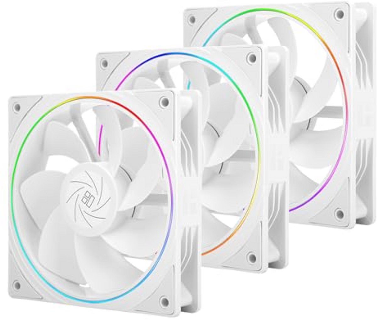 120mm CPU Koeler met ARGB Verlichting - Stil PWM Ventilator met 1500rpm Snelheid