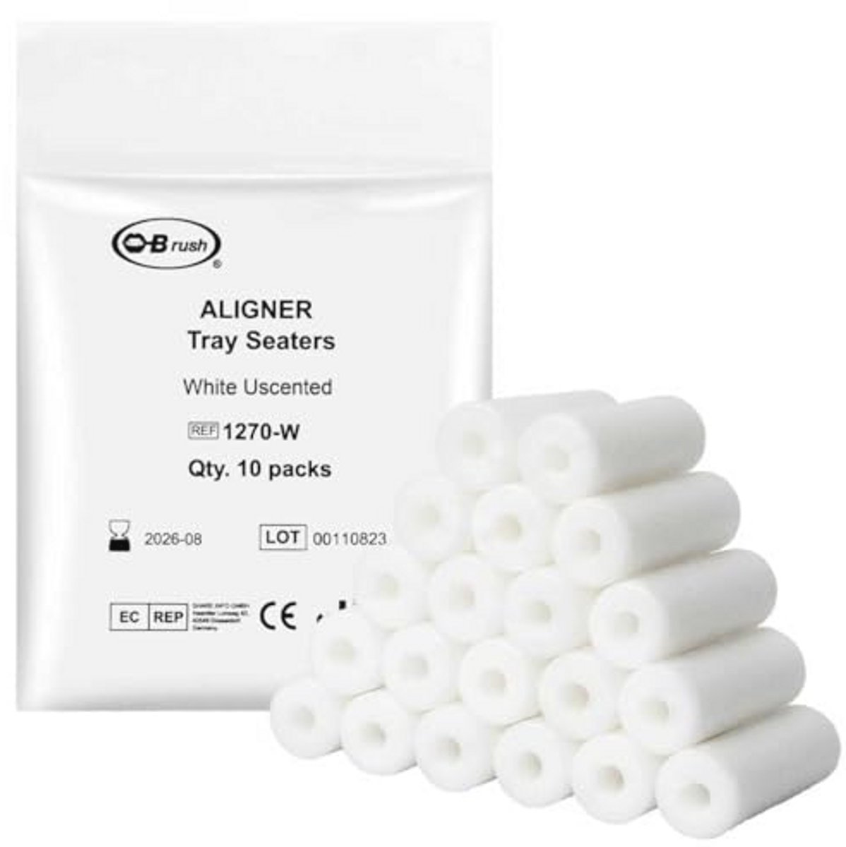 Chewie Tray Seaters voor Invisalign Aligners - 20 Stuks voor Effectieve Tandenuitlijning