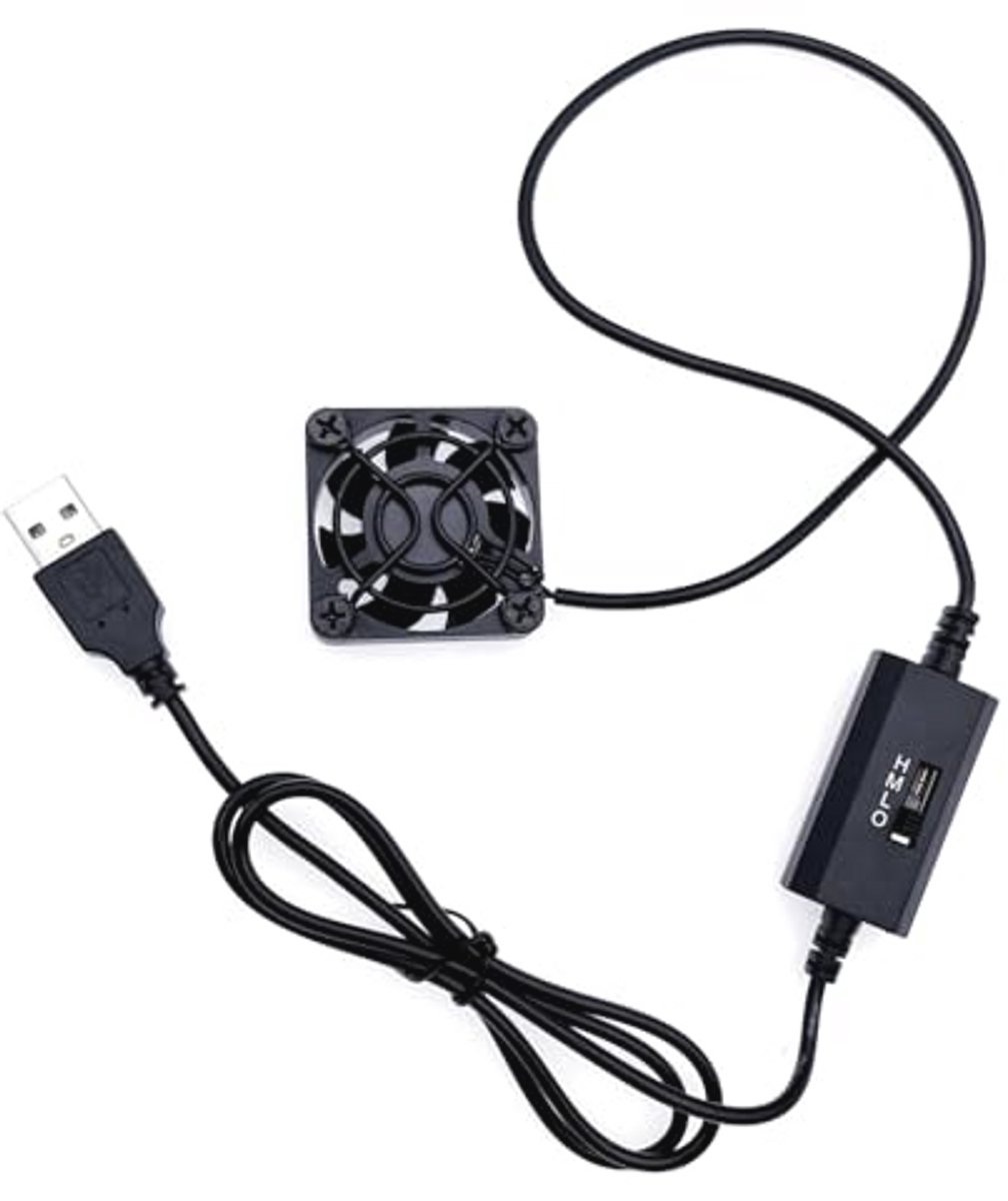 USB 5V Koelventilator 40mm met 3 Snelheden voor Computers, Printers en TV Boxen