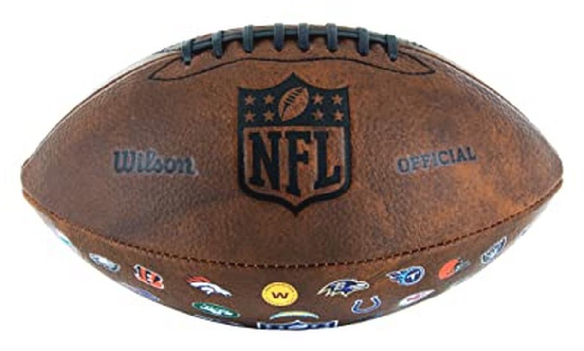 American Football Junior Throwback 32 Team Logo