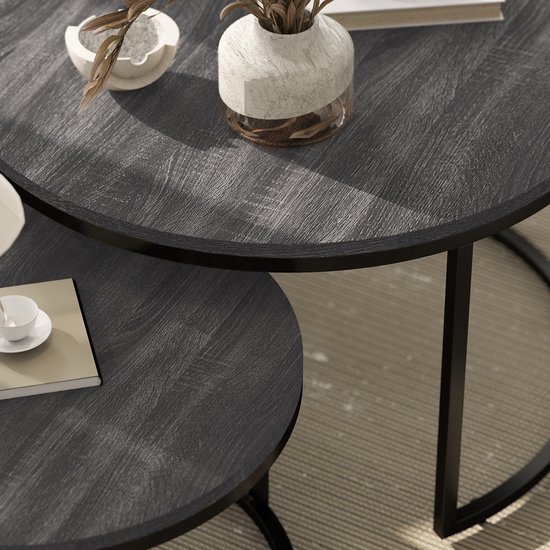 Eiken salon tafel ovaal - B/C eikenhout - 2,7 cm Eiken salon tafel ovaal - B/C eikenhout - 2,7 cm
