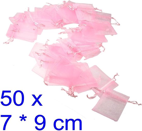 100 stuks opvouwbare handwaaiers, organza, trekkoord, waaiers, opvouwbare outdoor tassen, bruiloft, banket, gunst