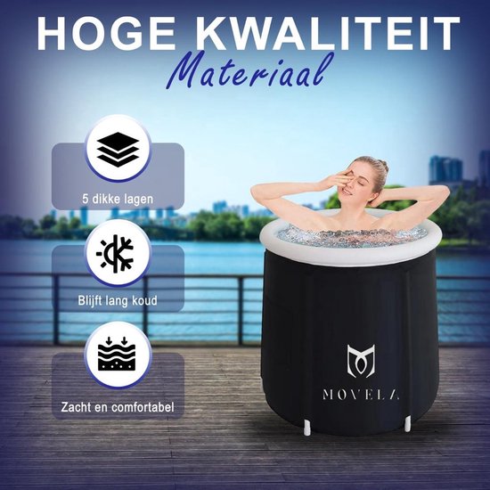 Draagbare Opblaasbare Badkuip Met Pomp Opblaasbare Badkuip Volwassenen Opvouwbare Badkuip Voor Volwassenen, Outdoor-ijsbad, De Meest Bad Opvouwbaar PVC Opblaasbad
