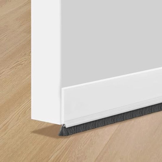 Brievenbus afdichting borstel wit - Tochtstrips kopen? | Korting tot 39