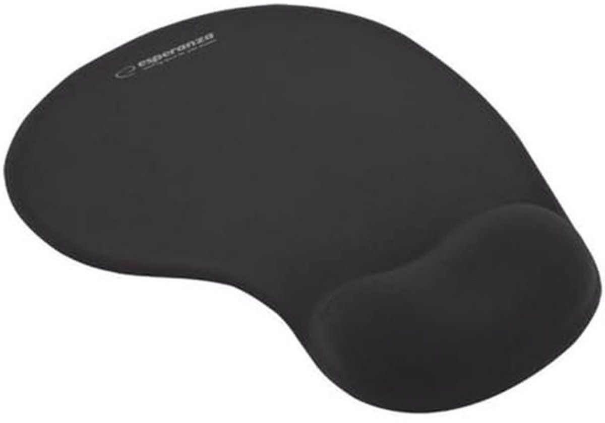 Gel Muismat Zwart - Comfortabel en Ergonomisch