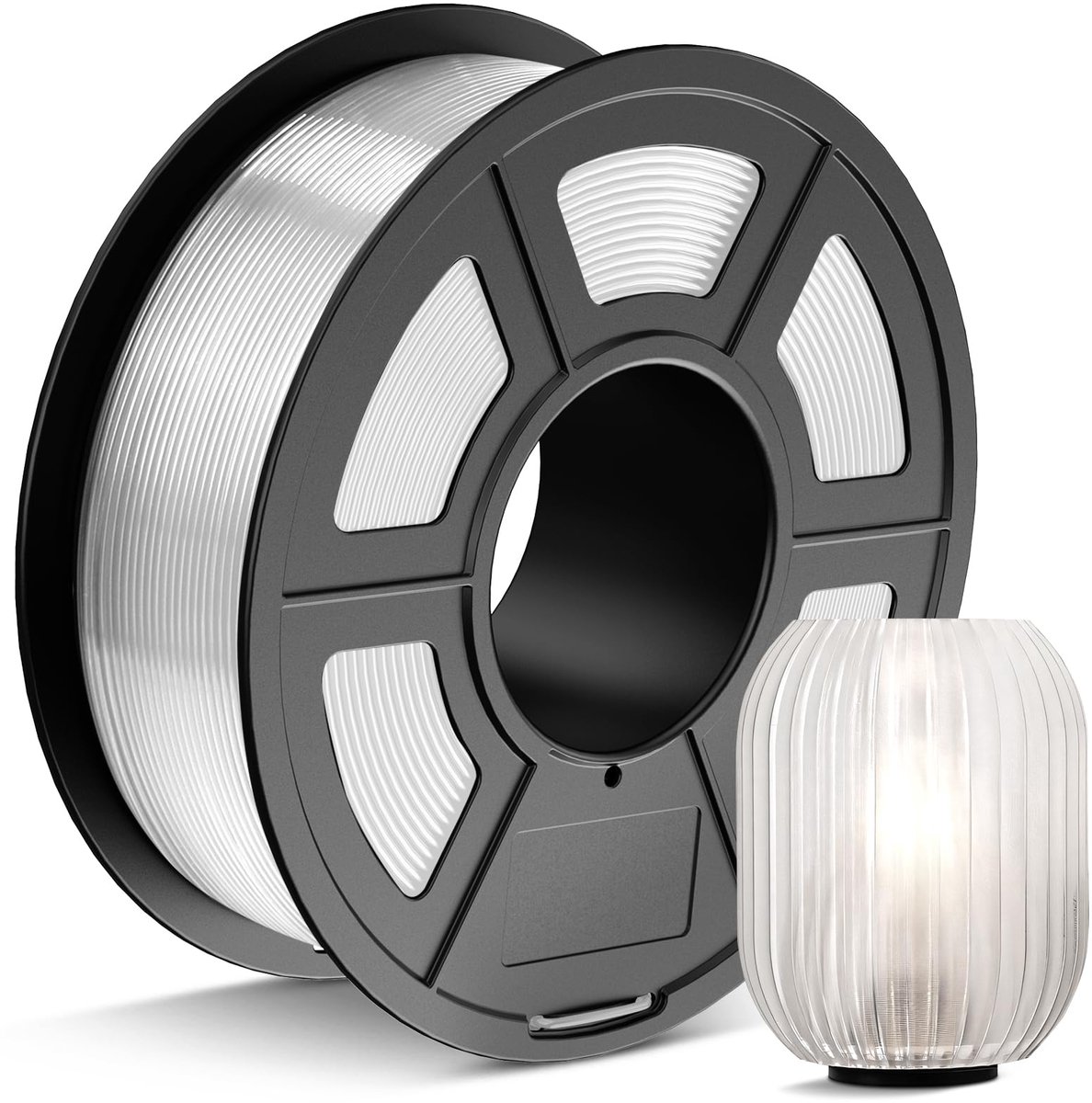 IMPERATORIS® PLA 3D Printer Filament - Printfilament - Eenvoudig Printen - 100g - transparante
