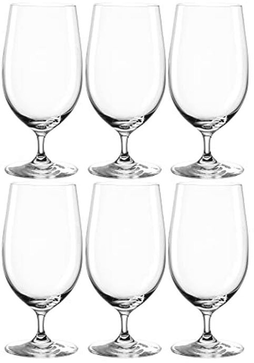 Helder Bierglas - Set van 6 Stuks - Perfect voor Elke Gelegenheid