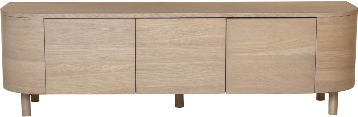 DÉJA Living Tv-meubel Torsby - Naturel Hout - 160x40x35cm