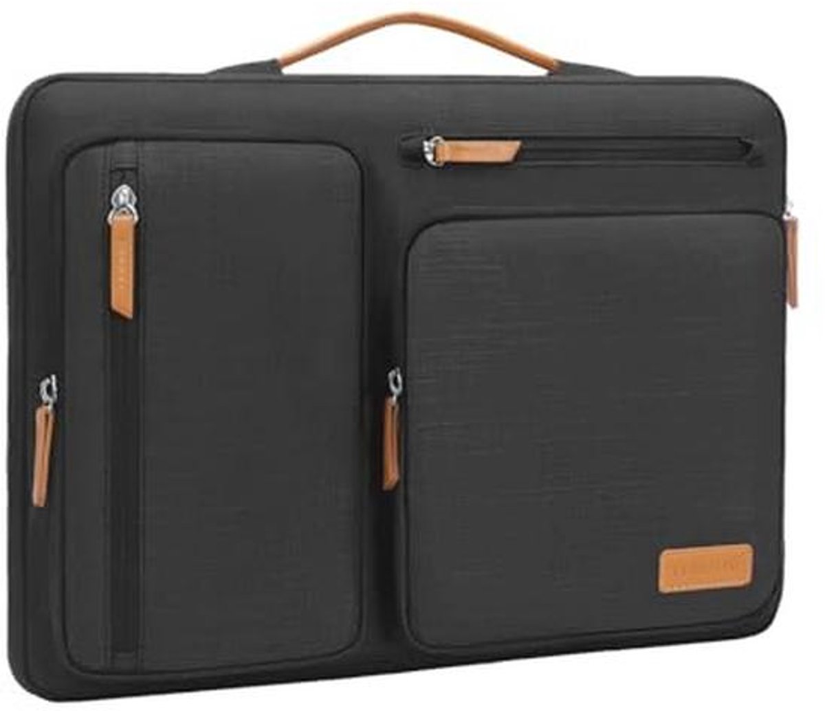360 Beschermende Laptophoes met Open Zijtas en 4 Ritszakken