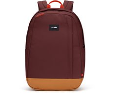 Pacsafe GO Rugzak - 25L - Laptop 16 inch - RFID - Gerecycled - Anti-diefstal - Rood