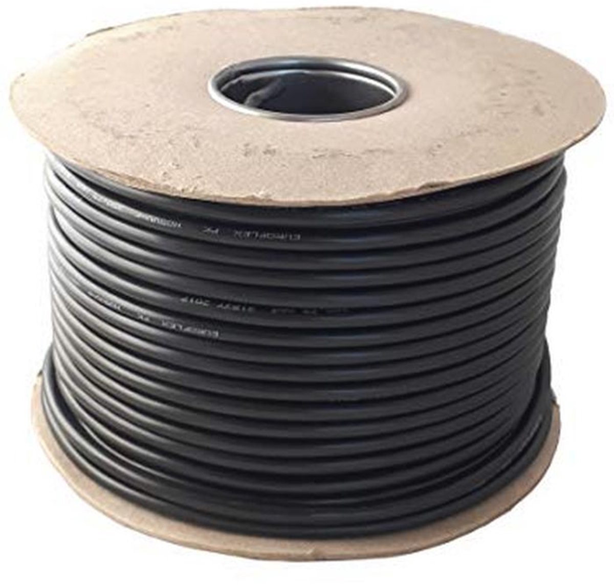 Flexibele Zwarte 2- en 3-aderige Kabel 0.75 mm, 1.0 mm, 1.5 mm - Voor Diverse Toepassingen