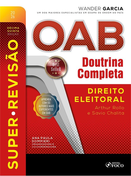 Super-Revisão OAB Doutrina Completa : 20. Direito eleitoral ... - cover